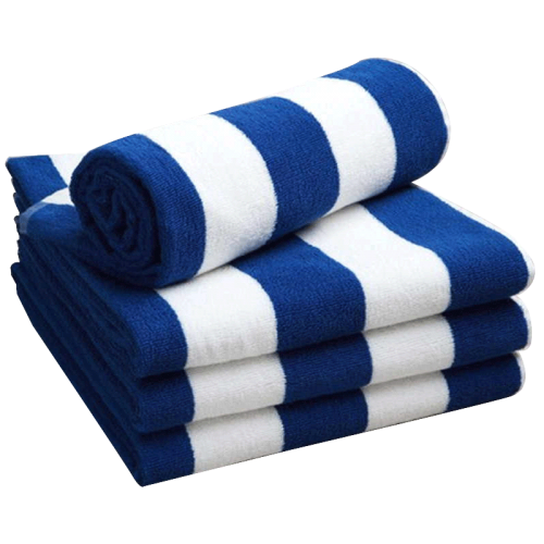 Coned Dyed Navy Towel